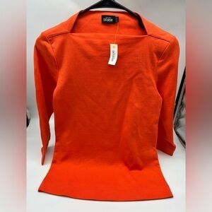Kate Spade beautiful orange/ coral color top NWT